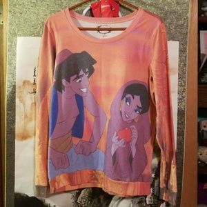 Disney Aladdin Hot Topic Sweater